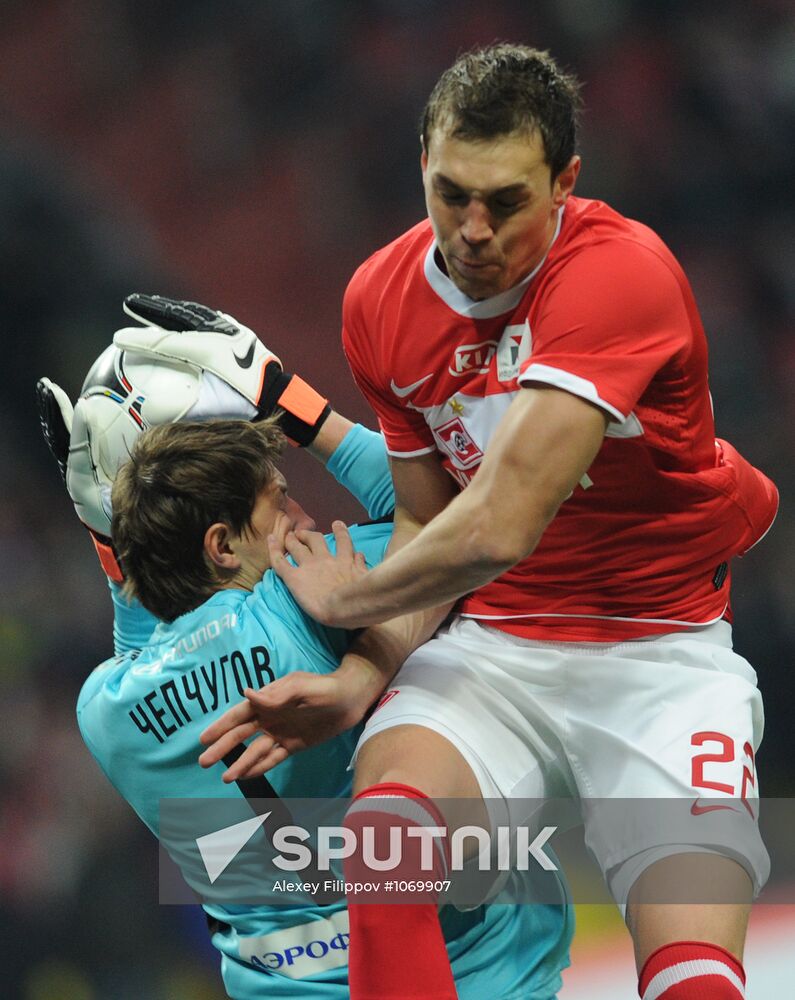 Football RFPL. Spartak vs. CSKA