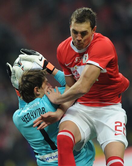 Football RFPL. Spartak vs. CSKA