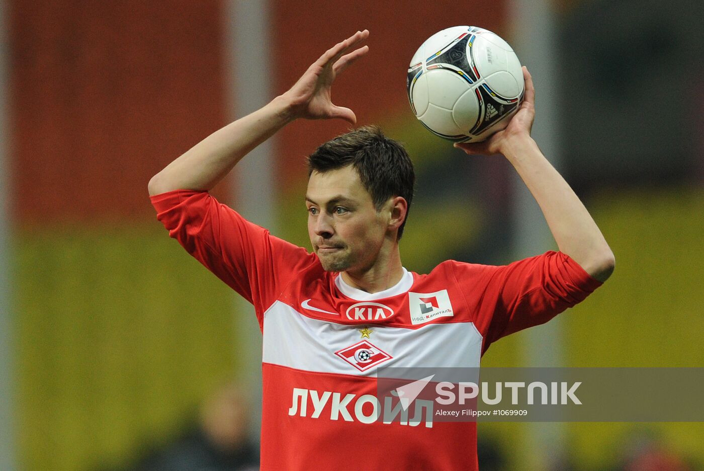 Football RFPL. Spartak vs. CSKA