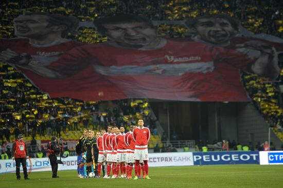 Football RFPL. Spartak vs. CSKA