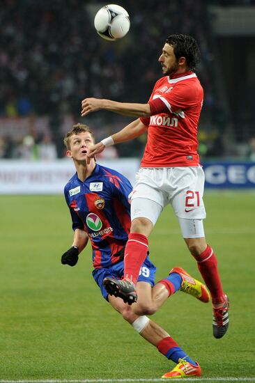 Football RFPL. Spartak vs. CSKA