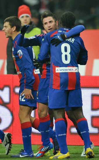 Football RFPL. Spartak vs. CSKA