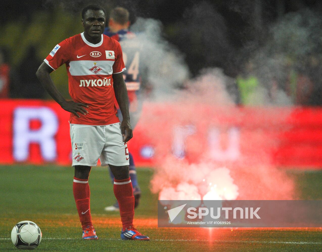 Football RFPL. Spartak vs. CSKA