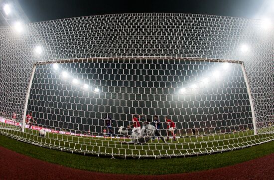 Football RFPL. Spartak vs. CSKA