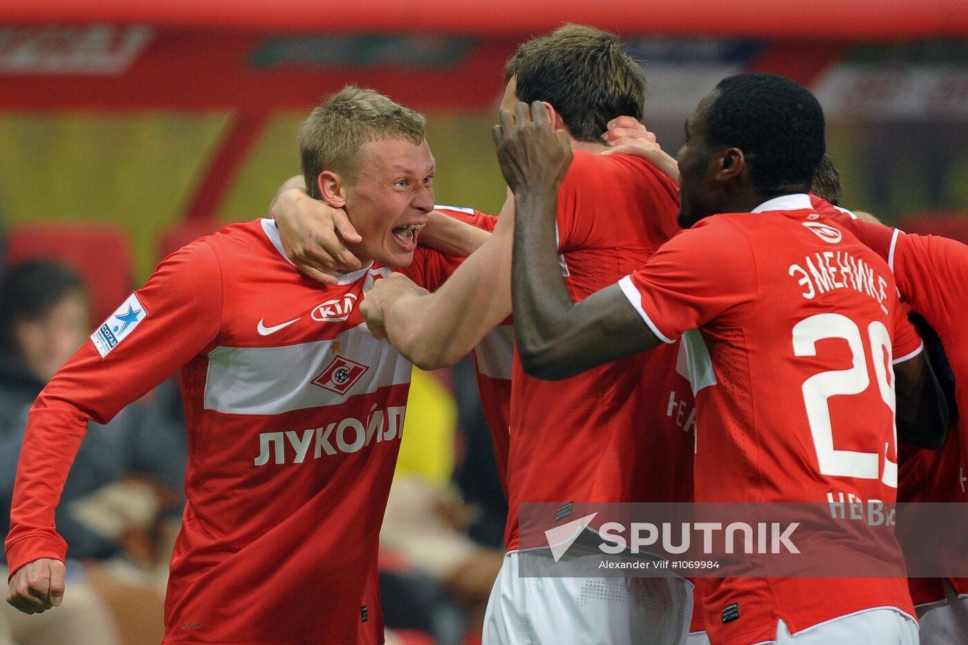 Football Premier League. Match Spartak (Moscow) - CSKA