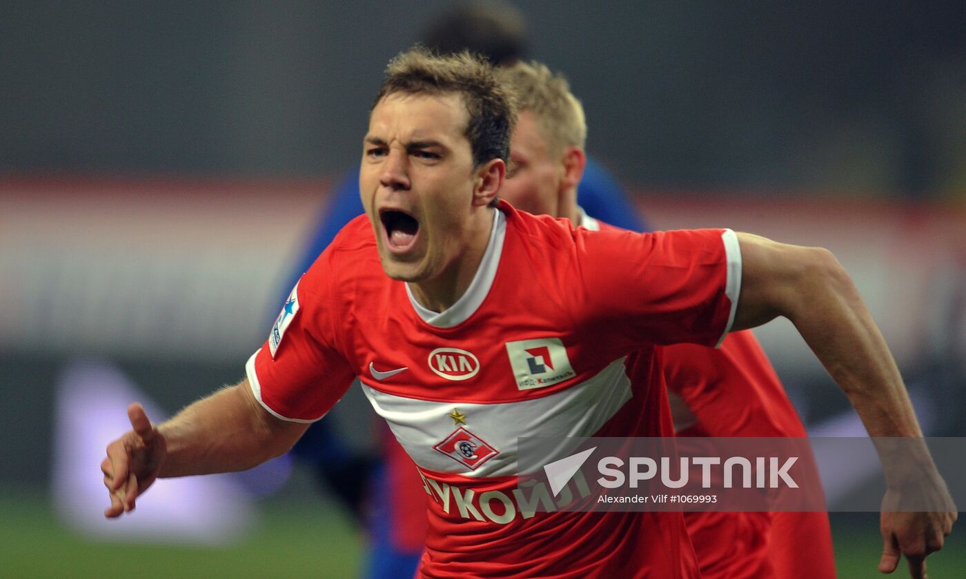 Football Premier League. Match Spartak (Moscow) - CSKA