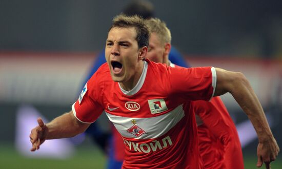 Football Premier League. Match Spartak (Moscow) - CSKA