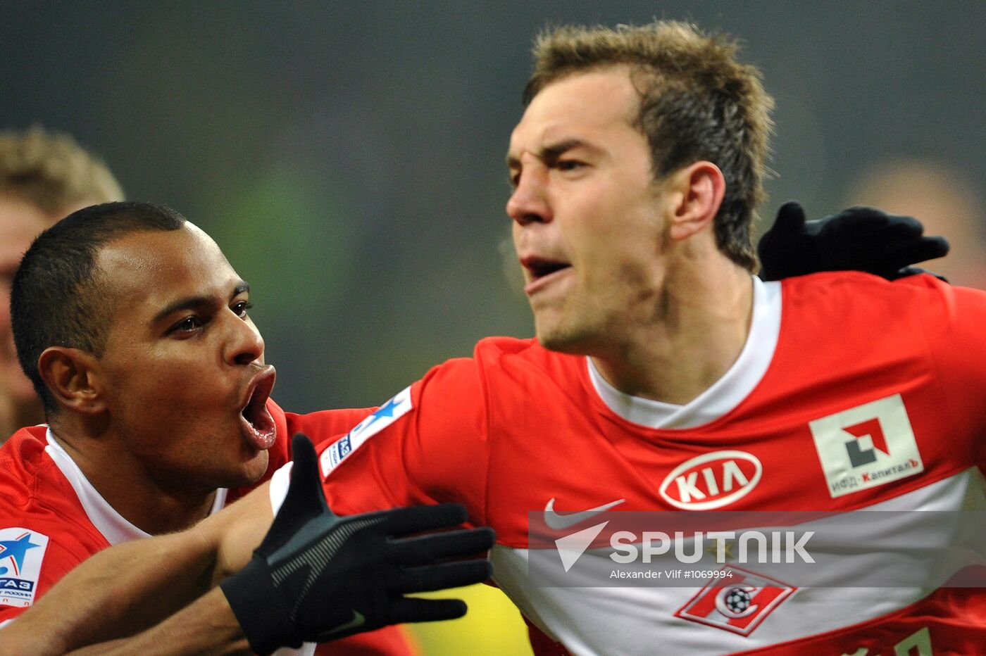 Football Premier League. Match Spartak (Moscow) - CSKA