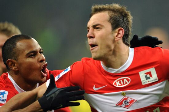 Football Premier League. Match Spartak (Moscow) - CSKA