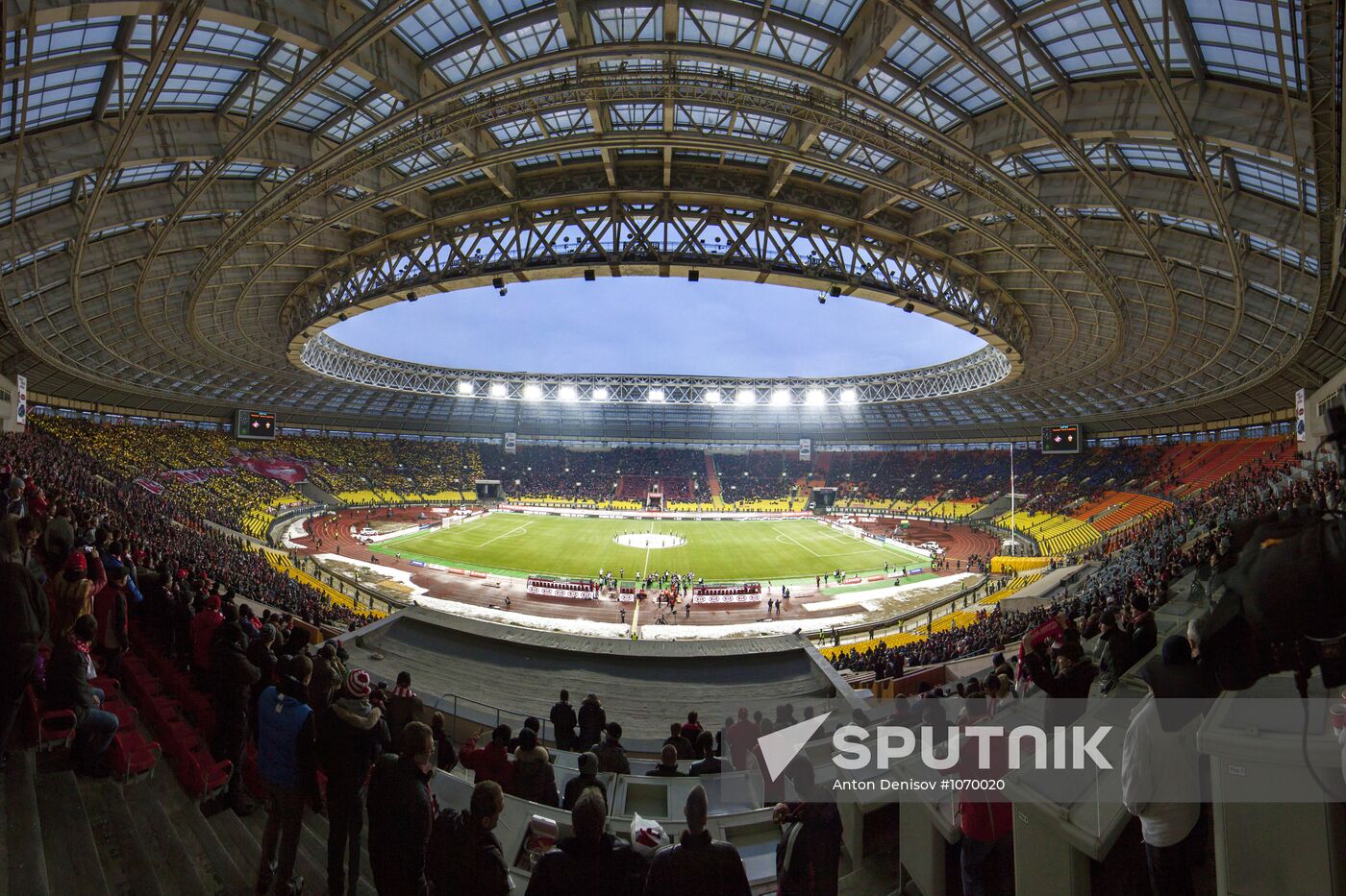 Football Premier League. Match Spartak (Moscow) – CSKA