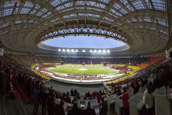 Football Premier League. Match Spartak (Moscow) – CSKA