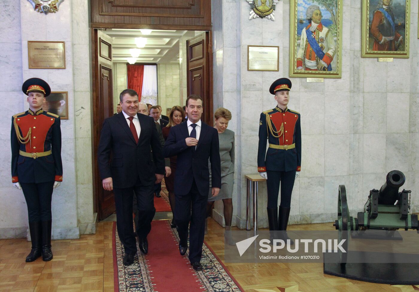 Dmitry Medvedev at extended meeting of Defense Ministry's board