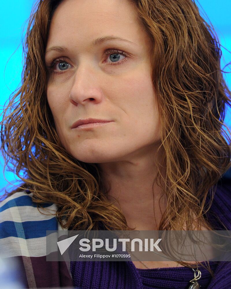 Olympic synchronized swimming champion Maria Kiselyova
