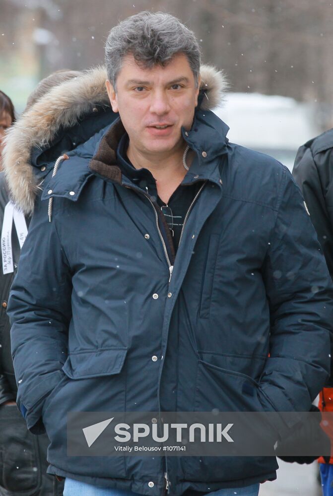 Hearing of Boris Nemtsov's case