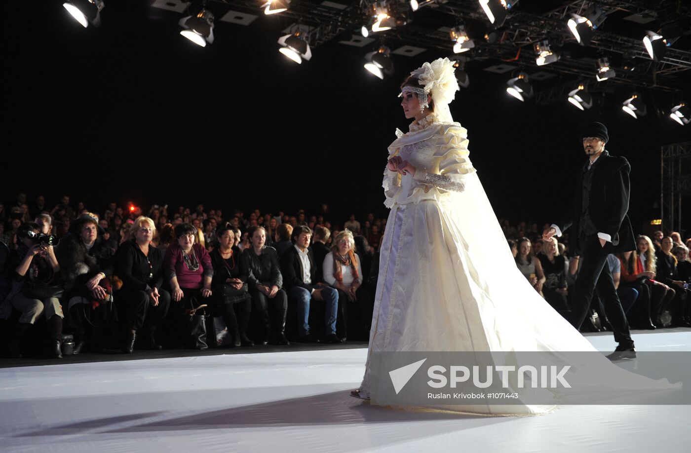 Slava Zaitsev collection showcased at Fashion Week Russia