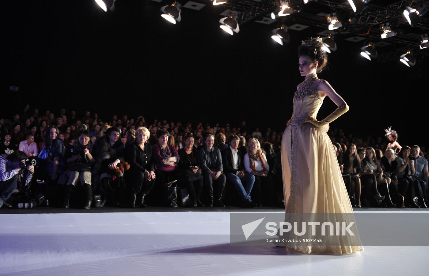 Slava Zaitsev collection showcased at Fashion Week Russia