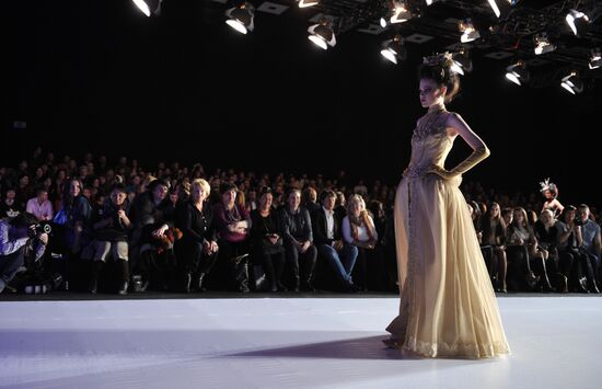 Slava Zaitsev collection showcased at Fashion Week Russia