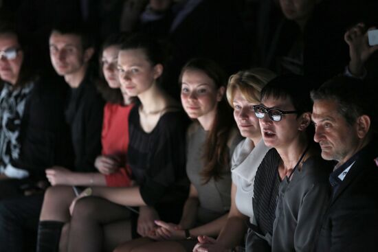 Fashion show by Irina Khakamada at Mercedes-Benz Fashion Week