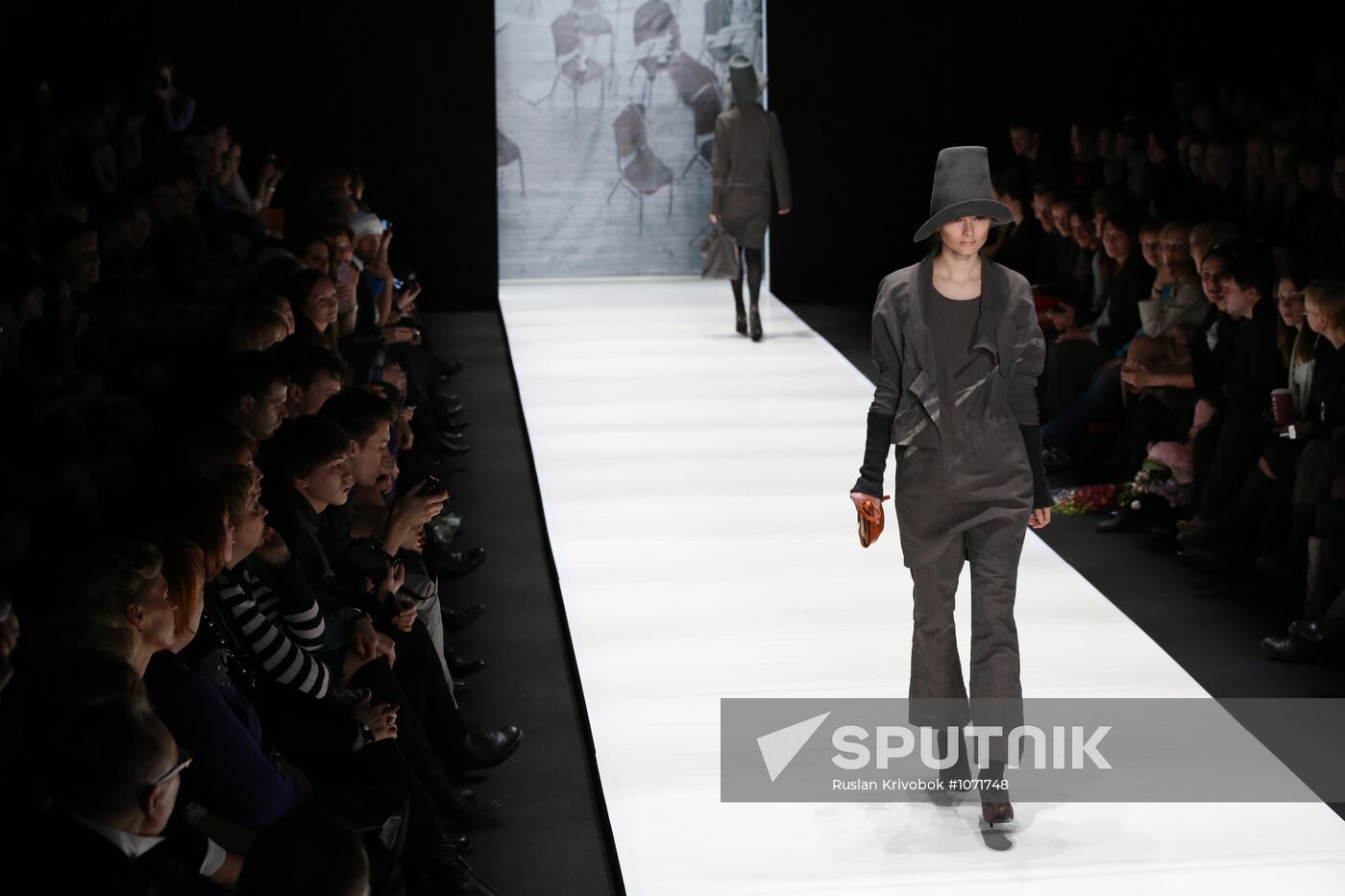 Fashion show by Irina Khakamada at Mercedes-Benz Fashion Week