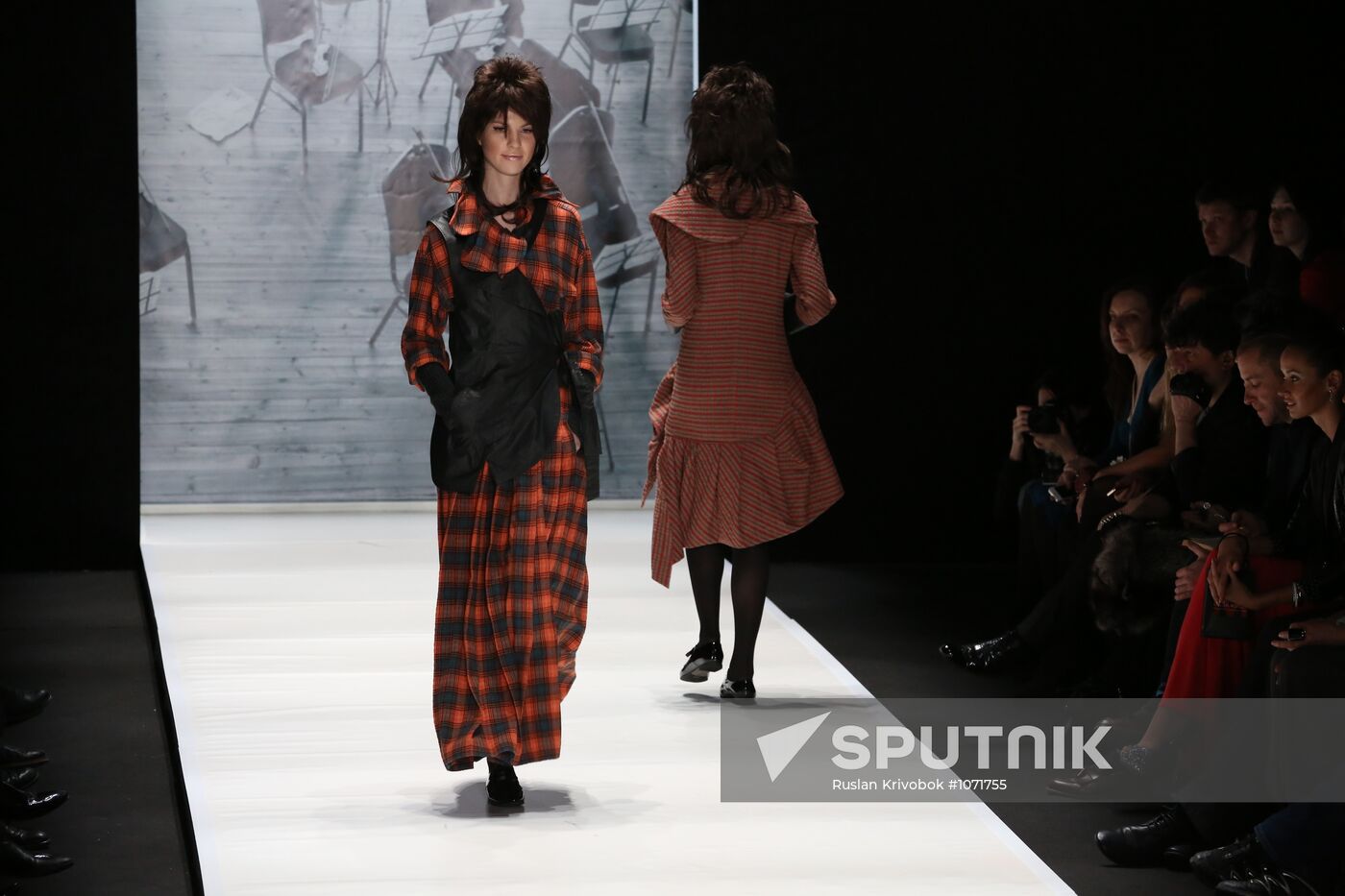 Fashion show by Irina Khakamada at Mercedes-Benz Fashion Week