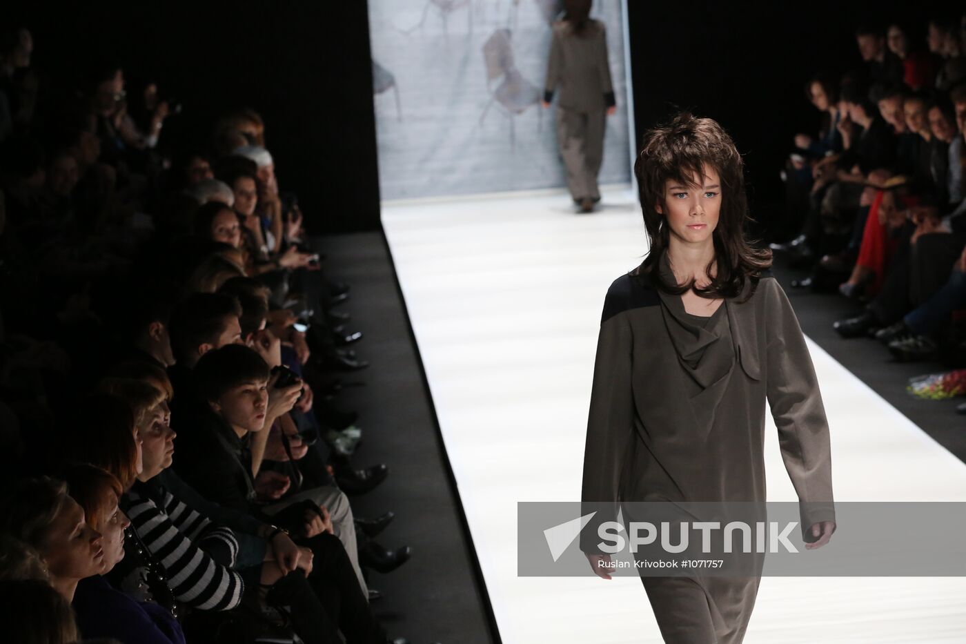 Fashion show by Irina Khakamada at Mercedes-Benz Fashion Week