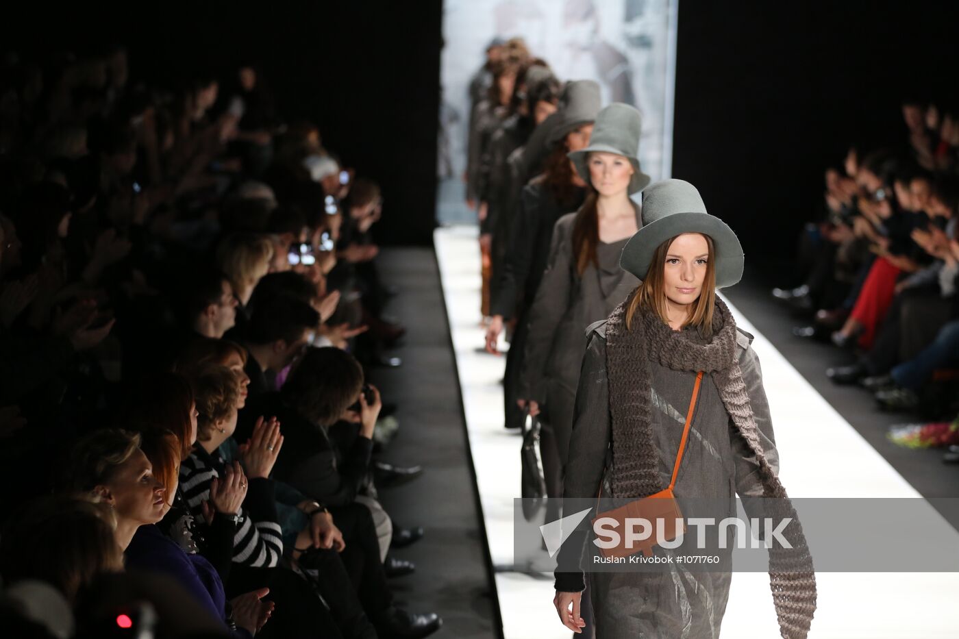Fashion show by Irina Khakamada at Mercedes-Benz Fashion Week