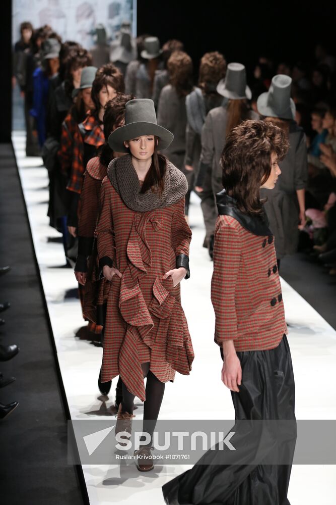 Fashion show by Irina Khakamada at Mercedes-Benz Fashion Week