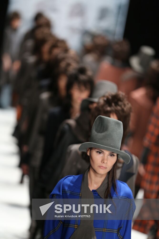 Fashion show by Irina Khakamada at Mercedes-Benz Fashion Week