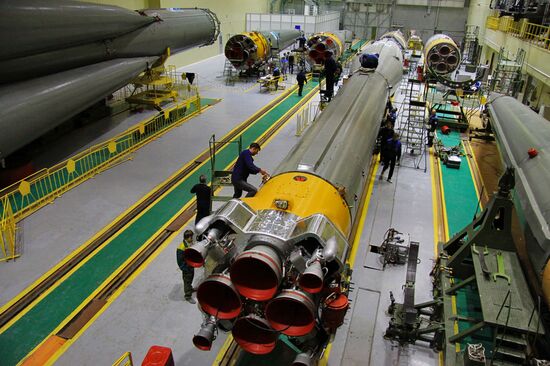 Preparations underway at Baikonur for spacecraft launches