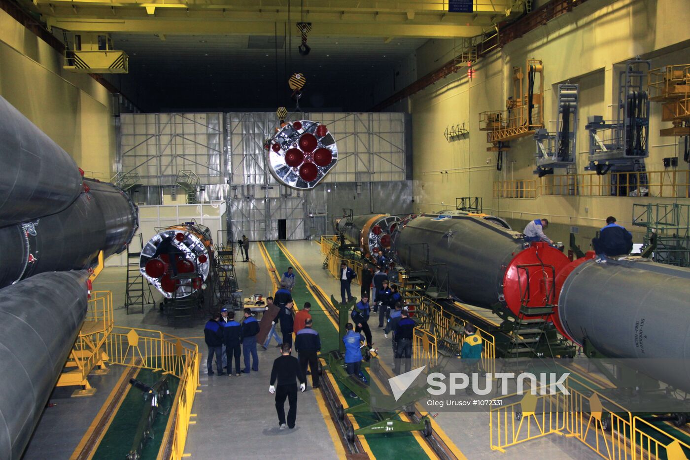 Preparations underway at Baikonur for spacecraft launches