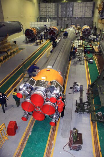 Preparations underway at Baikonur for spacecraft launches