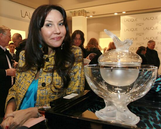 Lalique boutique opening