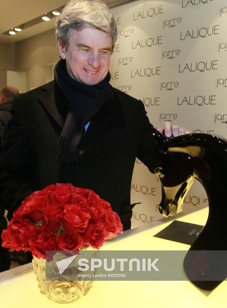 Lalique boutique opening