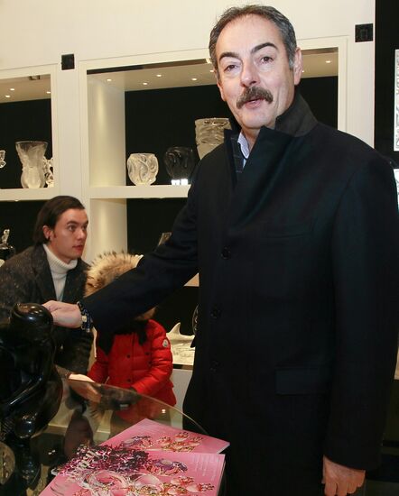 Lalique boutique opening