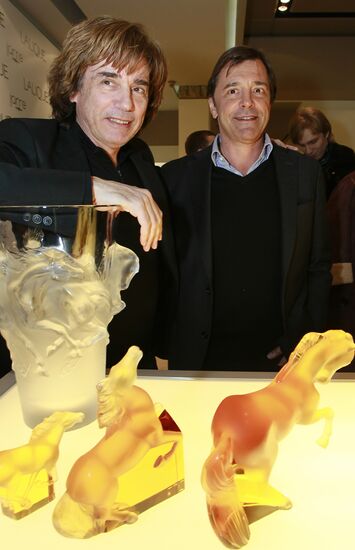 Lalique boutique opening