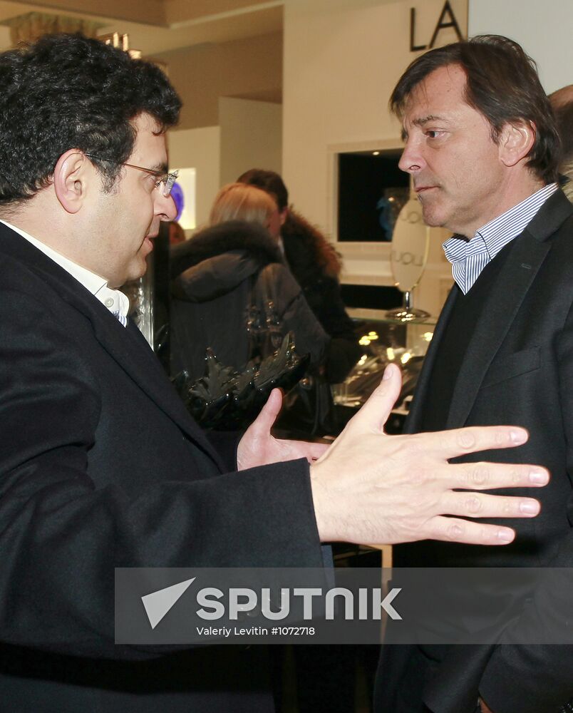 Lalique boutique opening