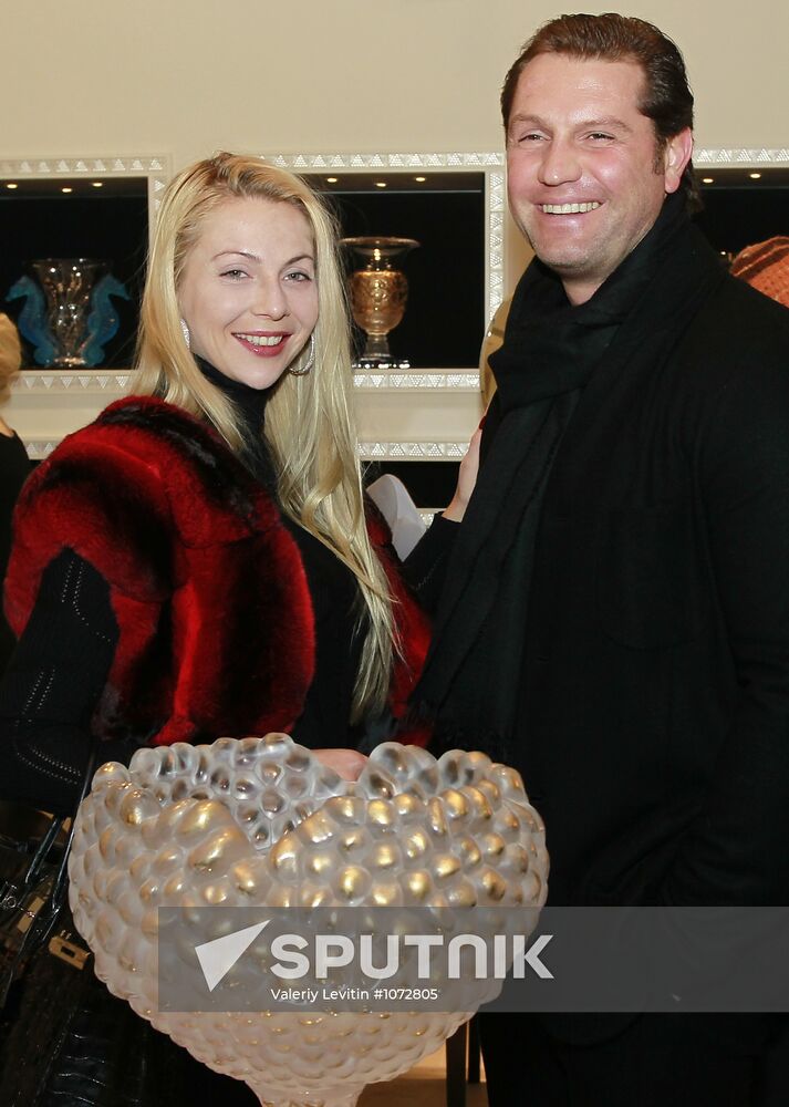 Lalique boutique opening