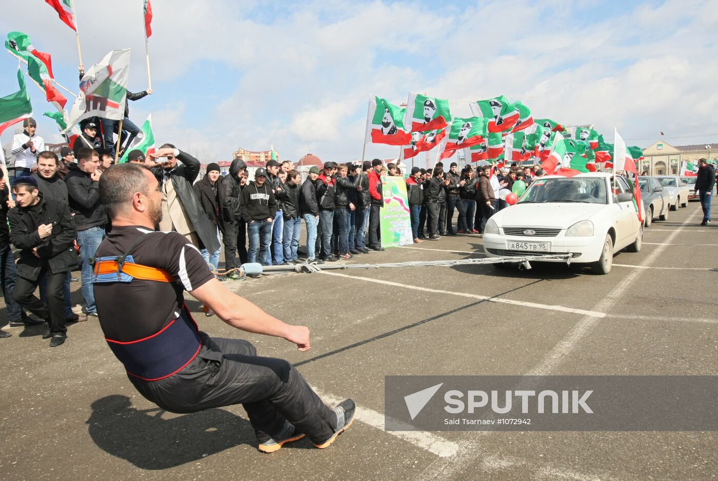 Grozny celebrates Chechen Constitution Day