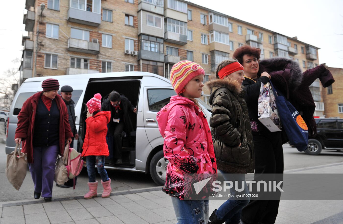 Train of Hope charity campaign in Vladivostok