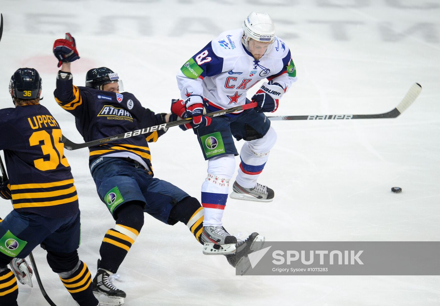 Hockey KHL. Match "Atlant" – SKA
