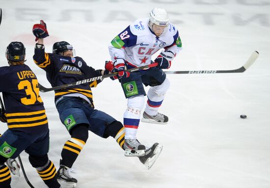 Hockey KHL. Match "Atlant" – SKA