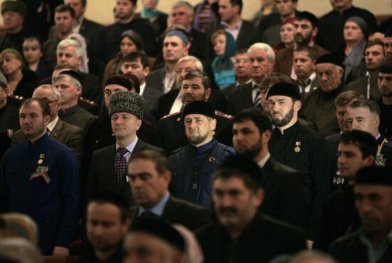 Chechen Constitution Day celebrated in Grozny