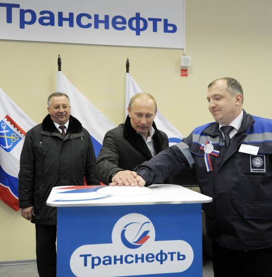 Vladimir Putin's working visit to Leningrad Region