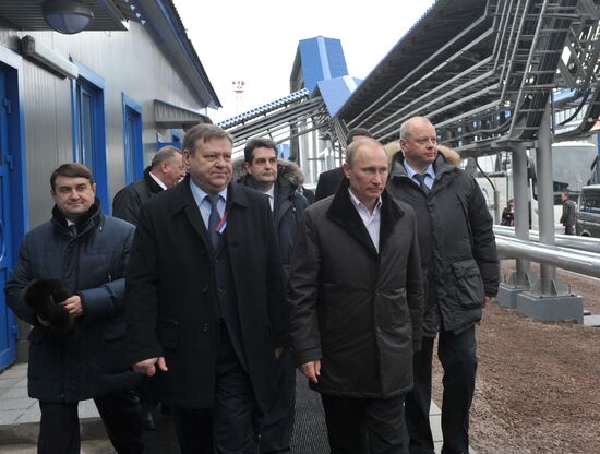 Vladimir Putin's working visit to Leningrad Region