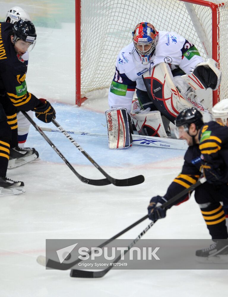 Hockey KHL. Match "Atlant" - SKA