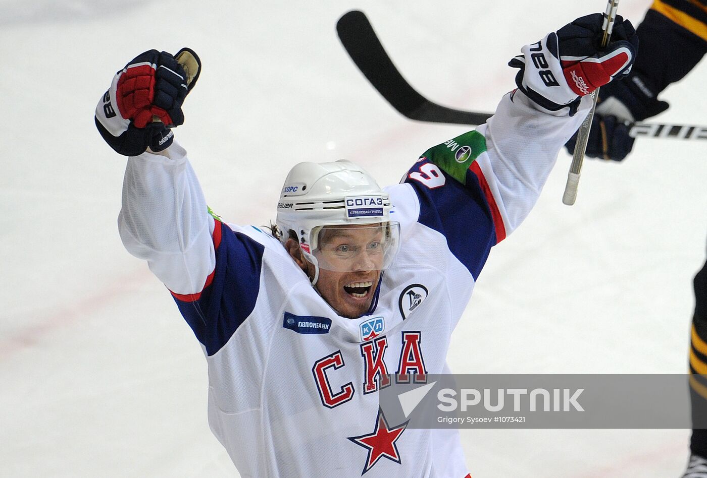 Hockey KHL. Match "Atlant" – SKA