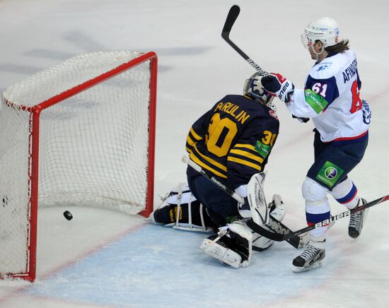 Hockey KHL. Match "Atlant" - SKA