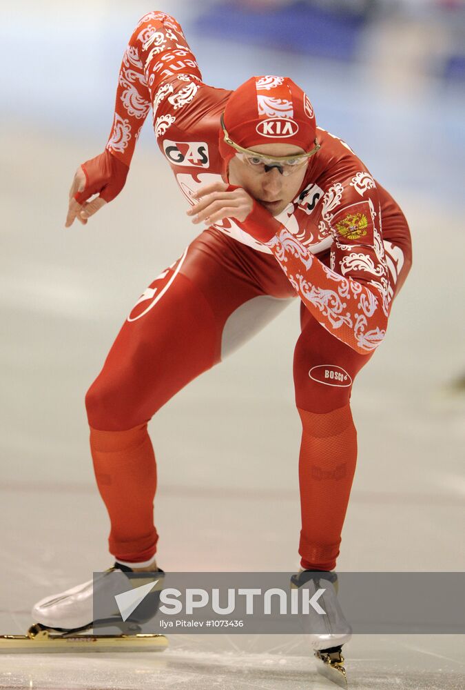 Speed skating World Cup. Second day
