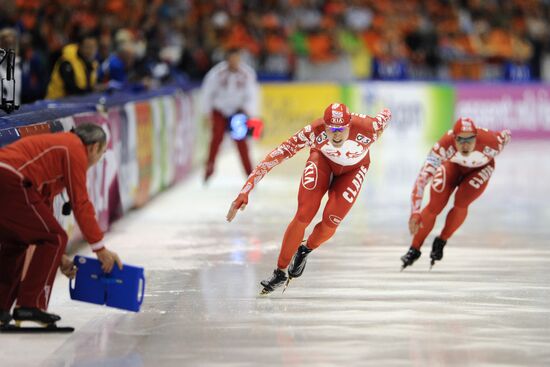 Speed ​​skating World Cup. Second day