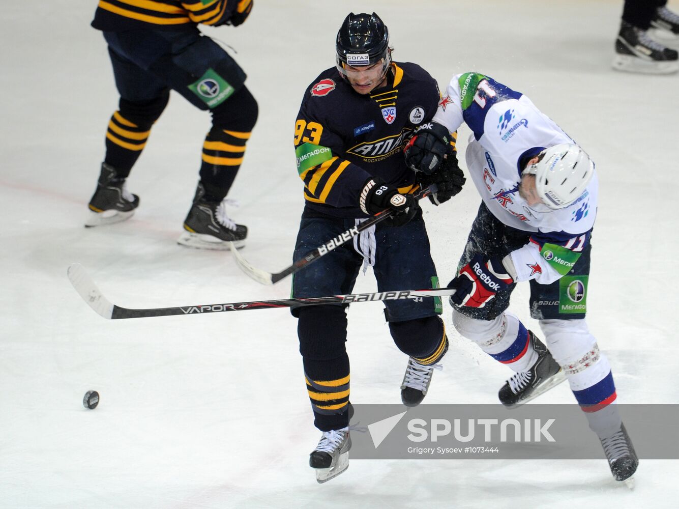 Hockey KHL. Match "Atlant" – SKA